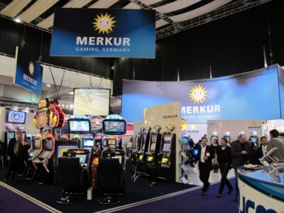 Merkur Gaming stand