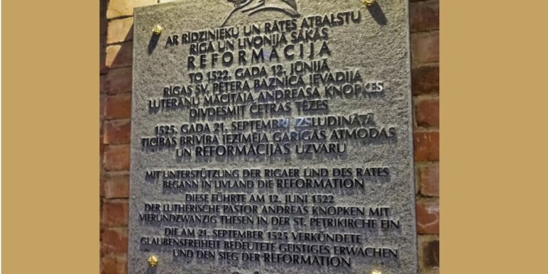 Baltikum: 500 Jahre Reformation in Riga